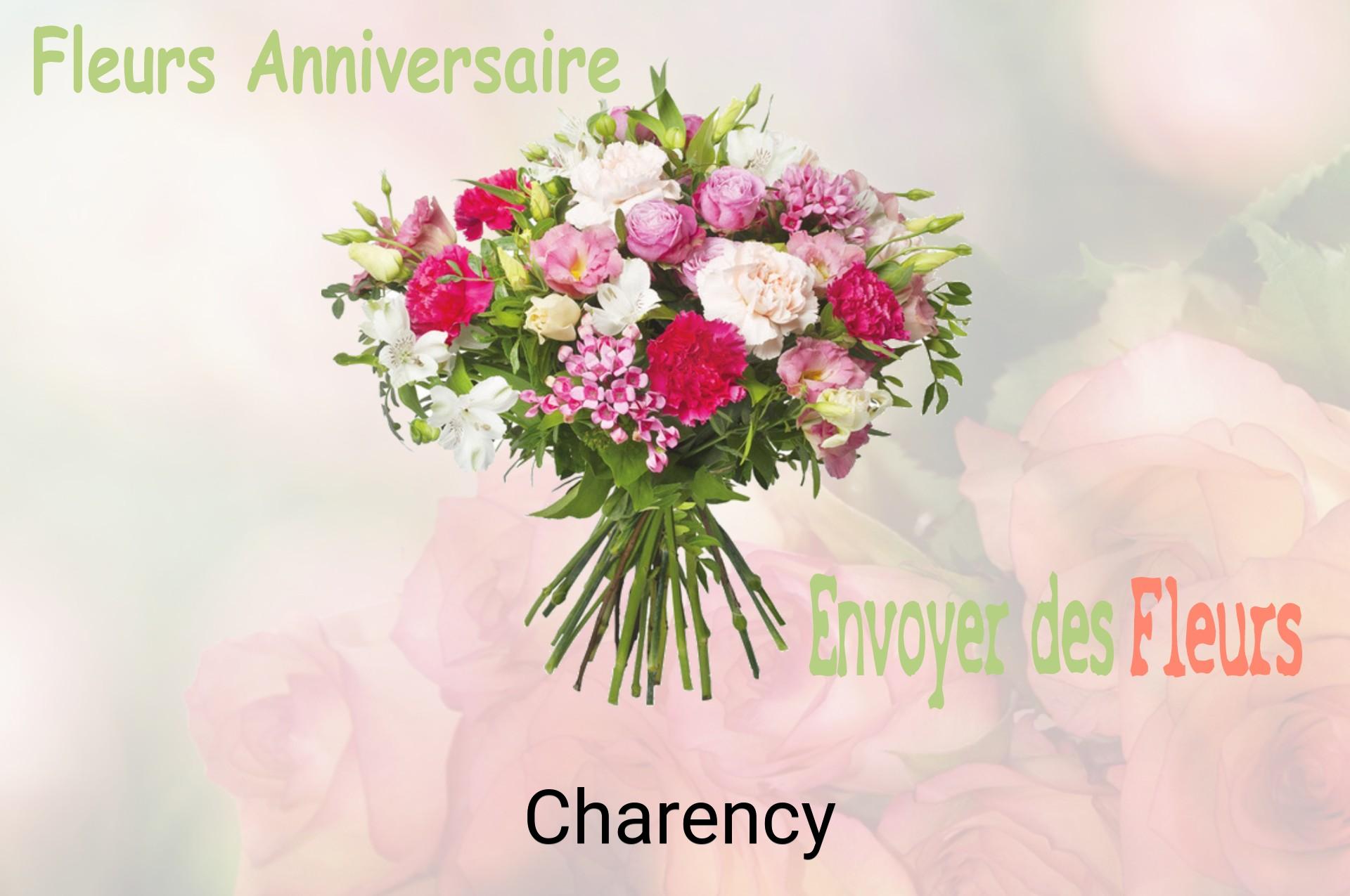 Bouquet de fleurs d’anniversaire livré à Charency